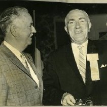 Walter Foy and an Unidentified Man
